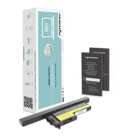 Bateria Movano do IBM X60, X60s (4400mAh)