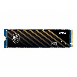 MSI Dysk SSD MSI SPATIUM M371 1TB PCIe Gen3x4 NVMe M.2 2280 (2350/1700 MB/s) 3D NAND