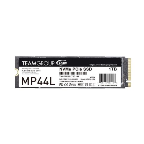 Team Group Dysk SSD Team Group MP44L 1TB M.2 PCIe NVMe Gen4 x4 (5000/4500)