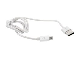 Kabel ROMOSS micro USB (ładowanie, komunikacja) - silver / srebrny