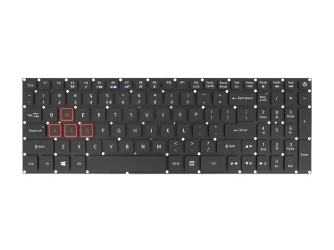 Klawiatura laptopa do Acer Nitro 5 AN515 - taśma 32pin (numeryczna, podświetlana) Klawiatura laptopa do Acer Nitro 5 AN515 - taśma 32pin (numeryczna, podświetlana)