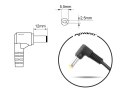 Przewód do zasilacza / ładowarki Liteon Asus Toshiba (5.5x2.5) - 135W - kątowy