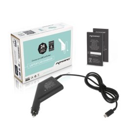 Zasilacz samochodowy Movano 100W USB type C USB-C