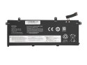 Bateria Mitsu do Lenovo ThinkPad T490, T495, P43s, P14s