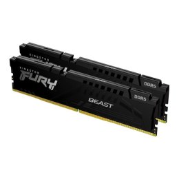 Kingston Pamięć DDR5 Kingston FURY Beast 32GB (2x16GB) 5200MHz CL36 1,25V Black EXPO