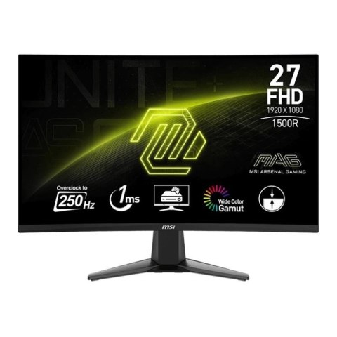 MSI Monitor MSI 27" MAG 27C6X VA FHD 250Hz 2xHDMI DP
