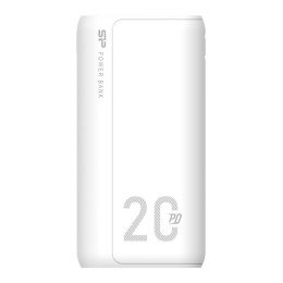 Silicon Power Powerbank Silicon Power QS15 20000mAh 1x USB-C, 2x USB-A, biały