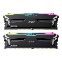 Lexar Pamięć DDR5 Lexar Ares RGB 32GB (2x16GB) 6800MHz CL34 XMP 3.0 AMD EXPO 1,4V Black