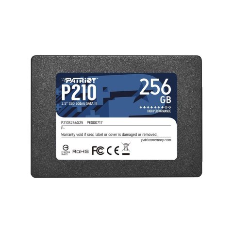 Patriot Memory Dysk SSD Patriot P210 256GB 2.5" SATA3 (500/400 MB/s) 7mm