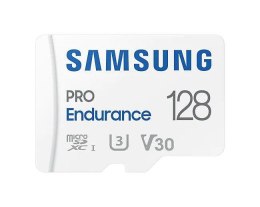 SAMSUNG Karta pamięci Samsung PRO Endurance microSDXC 128GB (100/40 MB/s) + adapter