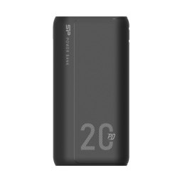 Silicon Power Powerbank Silicon Power QS15 20000mAh 1x USB-C, 2x USB-A, czarny