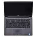 DELL LATITUDE 7400 i7-8665U 16GB 256GB SSD 14" FHD (US QWERTY) carbon Win11pro + zasilacz UŻYWANY