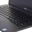 DELL LATITUDE 7400 i7-8665U 16GB 256GB SSD 14" FHD (US QWERTY) carbon Win11pro + zasilacz UŻYWANY