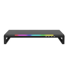 Marvo Podstawa pod monitor Marvo DZ-01 LED, HUB USB
