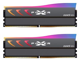 Silicon Power Pamięć DDR5 Silicon Power XPOWER Storm RGB Gaming 64GB (2x32GB) 6000MHz CL38 1.35V UDIMM Gray