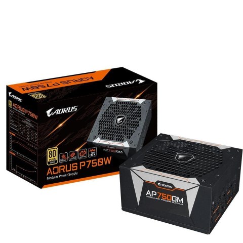 GIGABYTE Zasilacz Gigabyte AORUS GP-AP750GM 750W 135mm 80+Gold