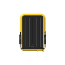 Silicon Power Dysk zewnętrzny Silicon Power ARMOR A66 2TB USB 3.0 Water proof IPX4 Yellow