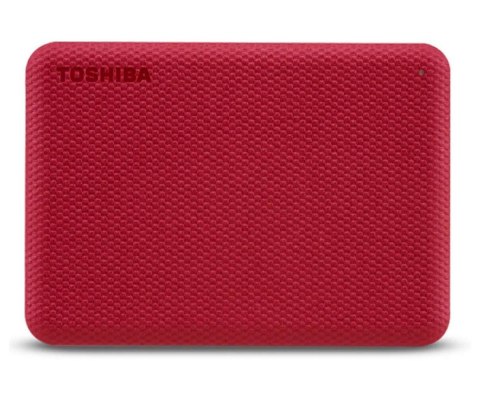 Toshiba Dysk zewnętrzny Toshiba Canvio Advance 4TB 2,5" USB 3.2 Gen 1 red Toshiba Dysk zewnętrzny Toshiba Canvio Advance 4TB 2,5" USB 3.2 Gen 1 red